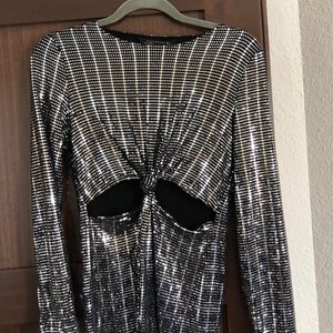 Zara women’s cutout dress